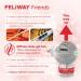 FELIWAY Friends Diffuser Refill (FELIWAY MultiCat) - Use with FELIWAY Cat Diffusers - Helps Reduce Fighting Tension and Conflicts Between Cats in The Home (30 Day Supply FELIWAY Refill D894) - Buy Online on GoSupps.com