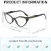 Eyekepper Cateyes Women's Glasses - Stylish Black Frame 0.00 Prescription - Shop Now for International Shipping! - Buy Online on GoSupps.com