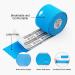 OK TAPE Basic Original Cotton Kinesiology Tape (2 Pack) - Latex Free Pain Relief & Injury Recovery - 2 Rolls Beige - Buy Online on GoSupps.com