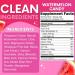 Zero Sugar Watermelon Candy Electrolytes Powder - Keto Vegan Hydration Drink Mix - 120 Servings - Caffeine Free All Natural Ingredients - Buy Online on GoSupps.com
