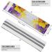 Shop Yellow & Purple Splash Printed Resistance Bands - Elastic Leg & Fitness Bands for Effective Workouts - Buy Online on GoSupps.com