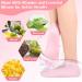 ZSTNPP 1 Pair Silicone Socks UK4-UK10 Pink Silicone Socks for Women Foot Spa Pedicure Silicone Socks Non-Slip Aloe Silicone Foot Socks for Moisturizing Exfoliating Foot Care Tools - Buy Online on GoSupps.com