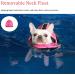 Reflective Dog Life Jacket with Neck Float - High Buoyancy for Swimming - Pink M - Buy Online on GoSupps.com