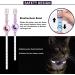 Airtag Cat Collar - Leather Reflective Adjustable GPS Neck Band for Tracking | Anti-Losing Airtag Case for All Cat Sizes (XS Purple 19-26cm) - Buy Online on GoSupps.com