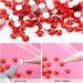 YHMQ 2880 Pieces Red Rhinestones for Nails - SS10 Nail Crystals (2.6-2.8 mm) - Perfect for Nail Art & DIY Designs - Buy Online on GoSupps.com