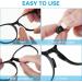 Buy Wllhyf Silicone Nose Pads for Glasses | Self-Adhesive Anti-Slip Cushion for Comfort | Perfect for Men & Women | Black | International Shipping Available - Buy Online on GoSupps.com