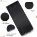 S-noilite Fashion 26 Half Full Head One Piece Clip in Hair Extension Dark Black - 26 Inch - Buy Online on GoSupps.com