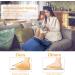 Double Sided Electric Foot Warmer | Non-Slip | 1-8H Timer | Fast Heating Pad | Overheat Protection | Machine Washable | Under Desk/Bed/Office/Home | Navy | 10 ft Core | 20x20 Inch - Buy Online on GoSupps.com