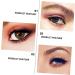 DRESSOOS 6 Pcs Eye Shadow Cream Black Eyebrow Black Eyeliner Dark Brown Eyeshadow Eye Liner and Brush - Buy Online on GoSupps.com