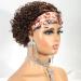 180 Density Headband Wig for Black Women - Dark Brown Glueless Pixie Cut Curly Bob - 6 Inch Human Hair #4 - Buy Online on GoSupps.com