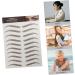 FOMIYES 9 Sheets Waterproof Eyebrow Stickers Fake Eyebrow Sticker Eyebrow Tattoos Stickers 6d Artificial 1 count (Pack of 1) Brown - Buy Online on GoSupps.com