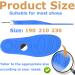RFUNGUANGO Airtag Protective Cover Insoles for Kids & Seniors - Blue 175-190mm | Track Family & Steps Easily - Buy Online on GoSupps.com