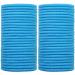 JCF Elastic Hair Bands 50Pcs Hair Elastic Ties Ponytail Holders 4mm Hair Bobbles No Metal Hairbands for Women Girls Men Kids(Blue)