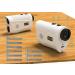 Golf Rangefinder with Slope | 1000 Yard Range Finder with Magnetic Holder | USB C Rechargeable & 6X Magnification | High-Precision Flag Lock Vibration | Fast Focus | White - Buy Online on GoSupps.com