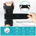 Wrist Splint for Carpal Tunnel Syndrome - PKSTONE Adjustable Compression Wrist Brace for Arthritis, Tendonitis, Sprains - Pain Relief for Right and Left Hand - SM (Pack of 1) - Buy Online on GoSupps.com