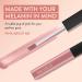 Mented Cosmetics Pink About Me Lip Gloss - Long Lasting Vegan Lipstick Topper - Buy Online on GoSupps.com