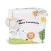 Photo album baby children's photo book made of organic cotton I with bite ring and trailer as a souvenir book i baby from 0 months i gifts for birth and to get used to it for boys & girls safari