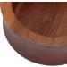 Wooden Shaving Bowl with Lid 4.5 Inch Diameter Shave Cream Cup Cleaning Mug for Wet Shaving - Buy Online on GoSupps.com