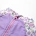 Bonverano Baby Girls Long Sleeve Swimsuit UPF 50+ Sun Protection - Lavender (12-18 Months) - Buy Online on GoSupps.com