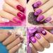 Mixed Patterns Nail Art Stamping Plates Set - 6pcs Manicure Print Tool for Women - Buy Online on GoSupps.com