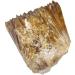 Nupuyai Natural Amber Calcit Rawstein Crystal Geode - Reiki Healing Stone Cluster for Home Decoration - Buy Online on GoSupps.com