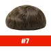 Lordhair Toupee for Men with 100% European human hair 8x10 inch Hairpiece for Men 0.03mm Ultra Thin Skin Hairsystem All V-looped Mens Toupee (Light Brown #7) Light Brown 7# - Buy Online on GoSupps.com