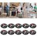 10 Partly Wireless Pager Call Buttons - 200m Range for Seniors & Caregivers | Emergency Home & Commercial Use - Buy Online on GoSupps.com