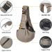 Cuby Dog & Cat Carrier Bag - Adjustable Straps Zip Pocket Small Dog Travel Bag (Gray Push Button Coffee Brown) - Buy Online on GoSupps.com