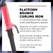 FHI HEAT Platform Bounce Pro 1-Inch Curler - Tourmaline Ceramic Professional Smoothing Curling Iron - Buy Online on GoSupps.com