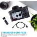 3 FT USB Data Cable for Canon EOS Rebel T7i & PowerShot DSLR Cameras | Mini USB Transfer Cable & Memory Card Reader | 3-Feet - Buy Online on GoSupps.com