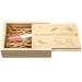 Pregnancy Test Keepsake Box Wooden Baby Announcement Gifts for Dad Reveal Collection Box Pregnancy Memorial Souvenir, Baby Keepsake Box for Boys and Girls