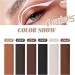 Waterproof Eyeliner Pencil 6Color Natural Longlasting Highlighter Natural Longlasting Eyeliner for Women Men Older Women Halloween Dates Stage Performance Holidays Party - Buy Online on GoSupps.com