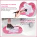EDMIRE Silicone Makeup Brush Cleaner Pad with Suction Cups - Cleans Eyeshadows, Foundations, Blush, Highlighters - Buy Online on GoSupps.com