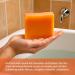 Turmeric Scrub Kojic Acid Skin Lightening Soap for Dark Spots Brightening Inside Thighs Bikini Area Natural Facial Exfoliation - Buy Online on GoSupps.com