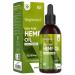 Hemp Seed Oil - 60ml - Rich Source of Omega 3 6 9 - High-Strength Cold-Pressed Hemp Oil Drops - Natural & Vegan Hemp Oil for Humans - Multipurpose Organic Hemp Oil Supplement for Overall Health