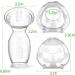haakaa 5oz/150ml Manual Breast Pump with Suction Base & Breast Shells Combo 150ml Pump*1+Ladybug Collector*2 - Buy Online on GoSupps.com