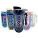 Qavi Protein Shaker Bottle With Stainless Steel Mixing Wire Ball and Rope Premium Shaker Made of Tritan Materiel BPA Free Durable Leakproof And Odourless | 590ml Black