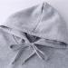 JEATHA Men's Gray Hooded Sweatshirt Pullover - Large | Long Sleeve Casual Top with Drawstring | Undershirt for Men - Buy Online on GoSupps.com
