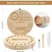 Baby Teeth Save Box - Wooden Milk Teeth Storage Organizer for Boys and Girls | Kids Memory Keepsake Box (B) - Buy Online on GoSupps.com