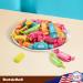 Tootsie Roll Fruit Flavoured Sweets BULK 1kg Bag - Assorted Fruity Chews - Cherry Lime Orange Lemon & Vanilla - Buy Online on GoSupps.com