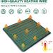 Heated Cat Dog Bed with Timer and Adjustable Temperature | Waterproof Pet Heating Pad for Indoor/Outdoor Use | Christmas Green 18X28IN - Buy Online on GoSupps.com
