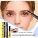  Obesntln Eyebrow pencil eyebrow pencils for women waterproof liquid eyebrow pen liquid eyebrow makeup pen 4-pronged fork with natural eyebrow gel. - Buy Online on GoSupps.com
