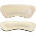Comfort Heel Pads for Shoes - Leather Cushions for Pain Relief & Blister Prevention | High Heel Comfort Pads for Men & Women (4 Pairs Beige - Buy Online on GoSupps.com