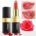 Lip Balm Lipstick Temperature Color Change Lip Gloss Long Lasting Waterproof Lip Balm Nutritious Lips Moisturizer Lipstick For Women Lip Care Lip Stain Makeup(Red Enchantress)