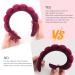 DRESHOW Spa Headband for Women Sponge Headband for Washing Face Clouds Soft Terry Cloth Makeup Skincare Headbands 1 Pc Sponge Hair Hoop: 83-bg 1 - Buy Online on GoSupps.com