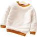 De feuilles Toddler Unisex Cable Knit Sweater with Warm Lining - Yellow (3-4 Years) - Buy Online on GoSupps.com