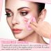 Prousky 6-Piece Dark Pink Triangle Makeup Powder Puffs - Soft Velour Puff for Pressed and Loose Powder, Ideal for Face Foundation and Mineral Makeup Application - Buy Online on GoSupps.com