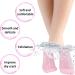 Silicone Socks 2 Pairs Pink Silicone Moisturising Socks Silicone Gel Socks for Preventing Cracked Feet for Women Foot Spa Moisturizing Feet Softens - Buy Online on GoSupps.com