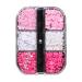 FEIlei 6 Grids 3D Flower Nail Art Charms for Acrylic Nails Supplies Rhinestones Gems