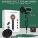 Pahetawa 1800W Travel Hair Dryer with Ionic Technology - Fast Drying & Compact - Reduce Frizz - Lightweight & Low Noise - Green - Buy Online on GoSupps.com